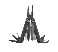 Leatherman Wave Alpha Outil Multifonction, Obsidienne | 16-en-1 avec Lame MagnaCut, Ergonomie Améliorée, Plus Grands Ciseaux et Poignées avec Plaques en G10 à Texture Topographique