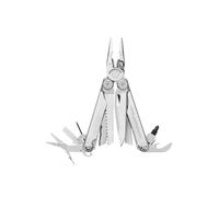 Leatherman Wave+ Outil Multifonction, Acier Inoxydable | Outil 18-en-1 en Acier Inoxydable pour Usage Intensif avec Lames, Pinces et Coupe-Fils