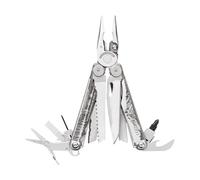 Leatherman Wave+ Outil Multifonction, Édition spéciale, Gris | Outil 18-en-1 en Acier Inoxydable pour Usage Intensif avec Lames, Pinces et Coupe-Fils