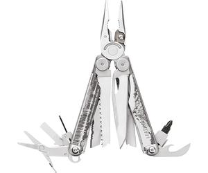 Leatherman Wave+ Outil Multifonction - Outil 18-en-1 en Acier Inoxydable pour Usage Intensif avec Lames, Pinces et Coupe-Fils - Édition spéciale, Gris