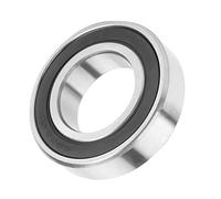 Leatikall 10Pcs 6005-2RS High Speed Single Column with Deep Groove Raceway Ball Bearing 25 * 47 * 12mm