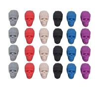 Leatikall Marqueurs de Boisson, 4 set 24pcs Wine Tup Marker Brinking Glass Tag Silicone Identification Multicolore Drink Identifiants Tags for Weddings Birthday Bar Fêtes