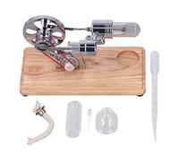 Leatikall Modèle de Moteur Stirling, Kit de Moteur à Vapeur Opération Jouet Educatif Modèle Physique Scientifique Stirling