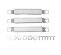 Leatikall Pièces Rechange Grill Charbroil, Tube Croisement 3PCS Remplacement pour Tube Croisement Réglable Universel De Grill à Gaz Charbroil en Acier Inoxydable