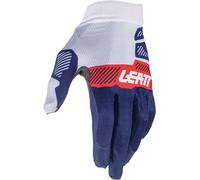 Leatt 1.5 GripR 2024 Gants de motocross, bleu/blanc/rouge, Taille M