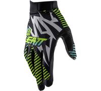 Leatt Gants 1.5 GripR V26 Storm Taille M Noir/Blanc/Jaune néon/Turquoise
