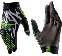 Leatt 1.5 GripR V26 Storm, gants S Noir/BlancJaune Néon/Turquoise Noir/BlancJaune Néon/Turquoise