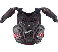 Leatt 1.5 Pro Mini V26, gilet de protection pour enfants S/M Noir/Rouge Noir/Rouge