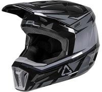 Leatt 2.5 V26 Casque de motocross, noir-gris, taille XL pour homme