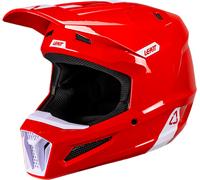 Leatt 2.5 V26 Casque de motocross, Rouge/Blanc, Taille S (55/56)