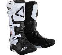 Leatt 3.5 2024 Bottes de motocross, Noir/Blanc, Taille 44,5