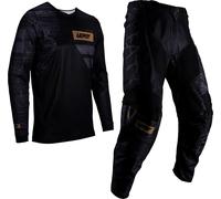 Leatt 3.5 Black, ensemble jersey/pantalon textile M Noir/Gris/Or Noir/Gris/Or