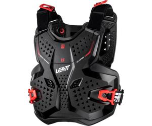 Leatt 3.5, protège poitrine jeune L/XL Noir/Rouge Noir/Rouge