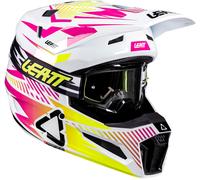 Leatt 3.5 V26 Storm, casque de motocross S Blanc/Fuchsia/Jaune Blanc/Fuchsia/Jaune
