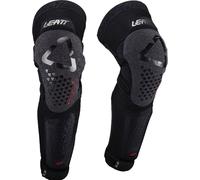 Leatt 3DF 5.0 Evo EXT Jr V26, genouillères pour jeunes Taille unique Noir Noir
