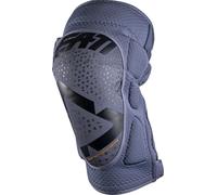 Leatt 3DF 5.0 Zip Garde genou de motocross, bleu foncé, Taille S/M