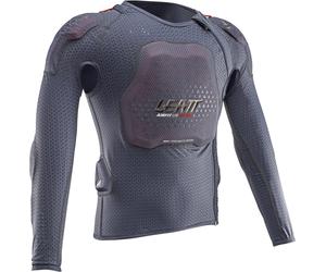 Leatt 3DF AirFit Lite Evo Veste de protection pour enfants, gris, Taille L/XL