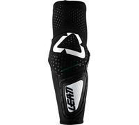 Leatt 3DF Hybrid Protecteurs de coude pour enfants, Noir/Blanc, Taille unique