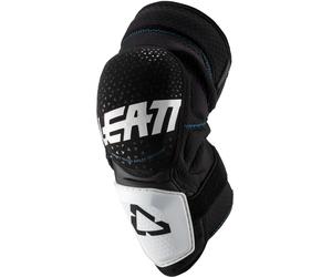Leatt 3DF Hybrid Protecteurs de genoux de motocross, Blanc, Taille S/M