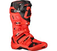 Leatt 4.5 Bottes motocross, noir-rouge, taille 43 pour homme