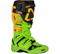 Leatt 4.5 Bottes motocross, noir-vert-jaune, taille 45 46 pour homme