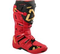Leatt 4.5 Bottes motocross, rouge, taille 48 pour homme