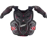 Leatt 4.5 Hybrid Pro Jr V26, gilet protecteur pour jeunes L/XL Noir/Rouge Noir/Rouge