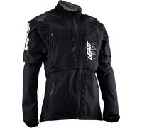 Leatt 4.5 HydraDri, veste textile imperméable S Noir Noir