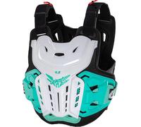 Leatt 4.5 Jacki Plastron pour dames, turquoise/blanc/noir, Taille unique