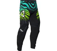 Leatt 4.5 Junior V26 Tiger, pantalon textile pour jeunes XL Noir/Jaune Néon/Turquoise Noir/Jaune Néon/Turquoise