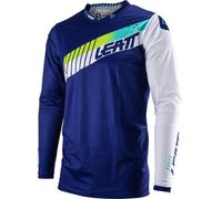 Leatt 4.5 Lite Classic Maillot de motocross, bleu, taille S pour homme