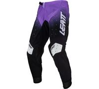 Leatt 4.5 Lite Gradient 2024 Pantalon de motocross, noir-pourpre, taille XL pour homme