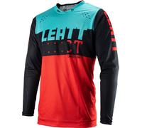 Leatt 4.5 Lite Maillot de motocross, Rouge/Noir/Bleu, Taille S
