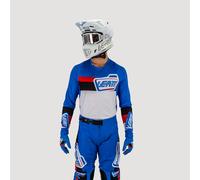 Leatt 4.5 Lite motocross jersey ultra light S Man Blue 5025300460