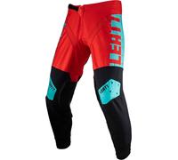 Leatt 4.5 Lite Pantalon de motocross, noir-rouge, taille S