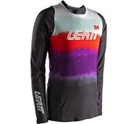 Leatt 4.5 Lite Sunburn, maillot femme XL Noir/Rouge/Violet/Vert Noir/Rouge/Violet/Vert