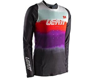 Leatt 4.5 Lite Sunburn, maillot femme XL Noir/Rouge/Violet/Vert Noir/Rouge/Violet/Vert