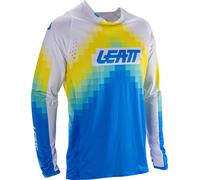 Leatt 4.5 Lite V26 Pixel, maillot XL Bleu/Blanc/Jaune Néon/Turquoise Bleu/Blanc/Jaune Néon/Turquoise