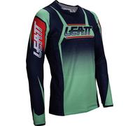 Leatt 4.5 Lite Venom 2025 Maillot de motocross, bleu/vert/rouge, Taille L