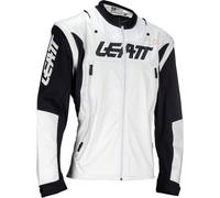 Leatt 4.5 Lite, veste textile imperméable S Blanc/Noir Blanc/Noir