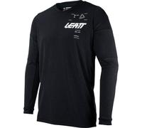 Leatt 4.5 Windblock Maillot de motocross, noir, taille M pour homme