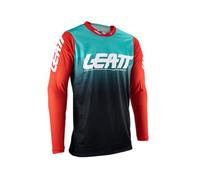 Leatt 4.5 X-Flow 2023 Maillot de Motocross (Red/Black/Blue,L)