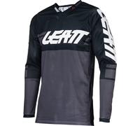 Leatt 4.5 X-Flow 2024 Maillot de motocross, Gris foncé/Noir, Taille S