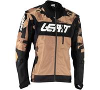 Leatt 4.5 X-Flow Stone, veste en textile XXL Marron/Noir/Blanc Marron/Noir/Blanc