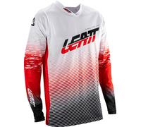 Leatt 4.5 X-Flow V26, maillot L Blanc/Rouge/Noir Blanc/Rouge/Noir