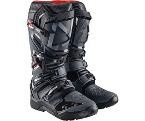 Leatt 5.5 FlexLock Enduro Graphene, bottes 8 US Noir/Gris/Blanc Noir/Gris/Blanc