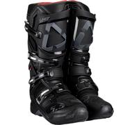 Leatt 5.5 FlexLock Bottes de motocross, noir, taille 48 pour homme