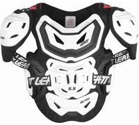 Leatt Protecteur thoracique 5.5 Pro HD – Blanc – pour homme (Taille S/M/L/XL)