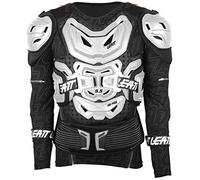 Leatt 5.5 Protection rigide Buste et Poitrine Moto Unisexe - Adulte, Blanc, XL