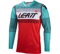 Leatt 5.5 Ultraweld 2024 Maillot de motocross, Rouge/Bleu/Vert, Taille M